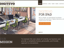 Tablet Screenshot of digitevo.com